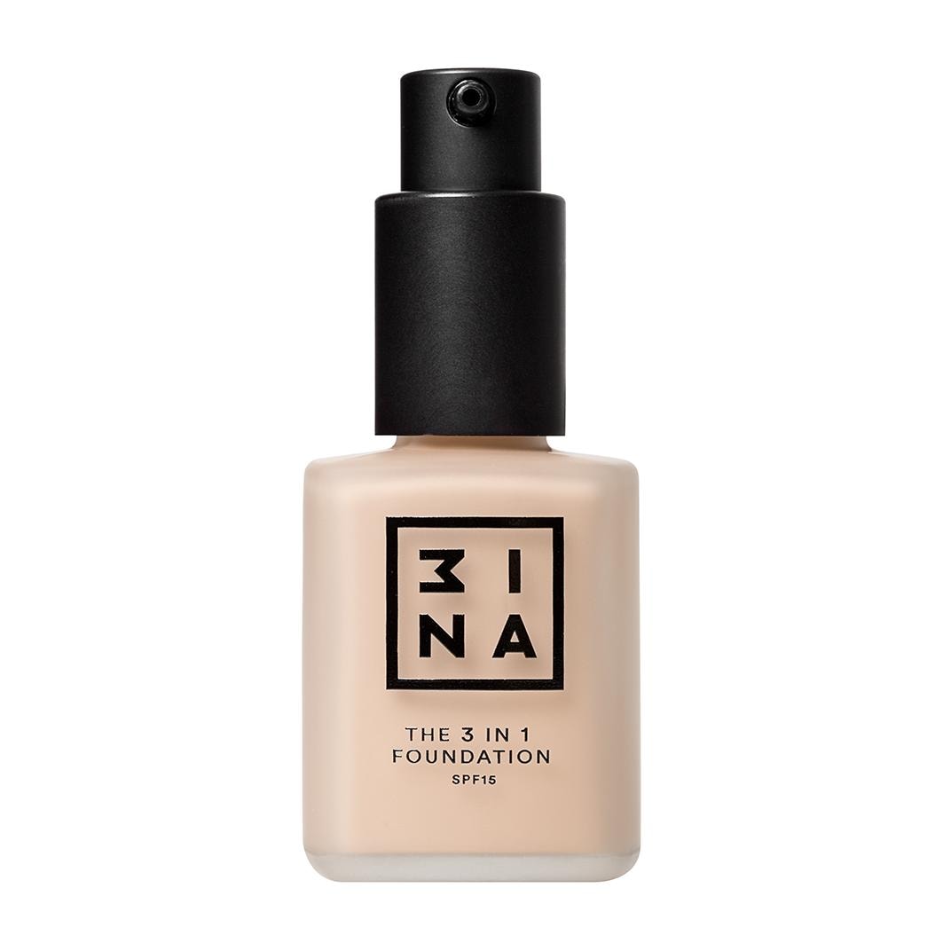 3ina The 3 in 1 Foundation, No. 203 - Medium Beige