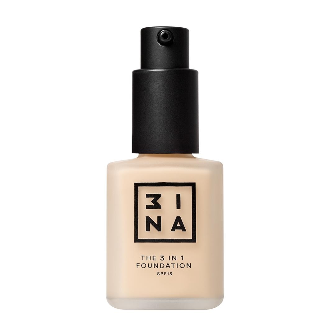 3ina The 3 in 1 Foundation, Nr. 210 - Nude yellow