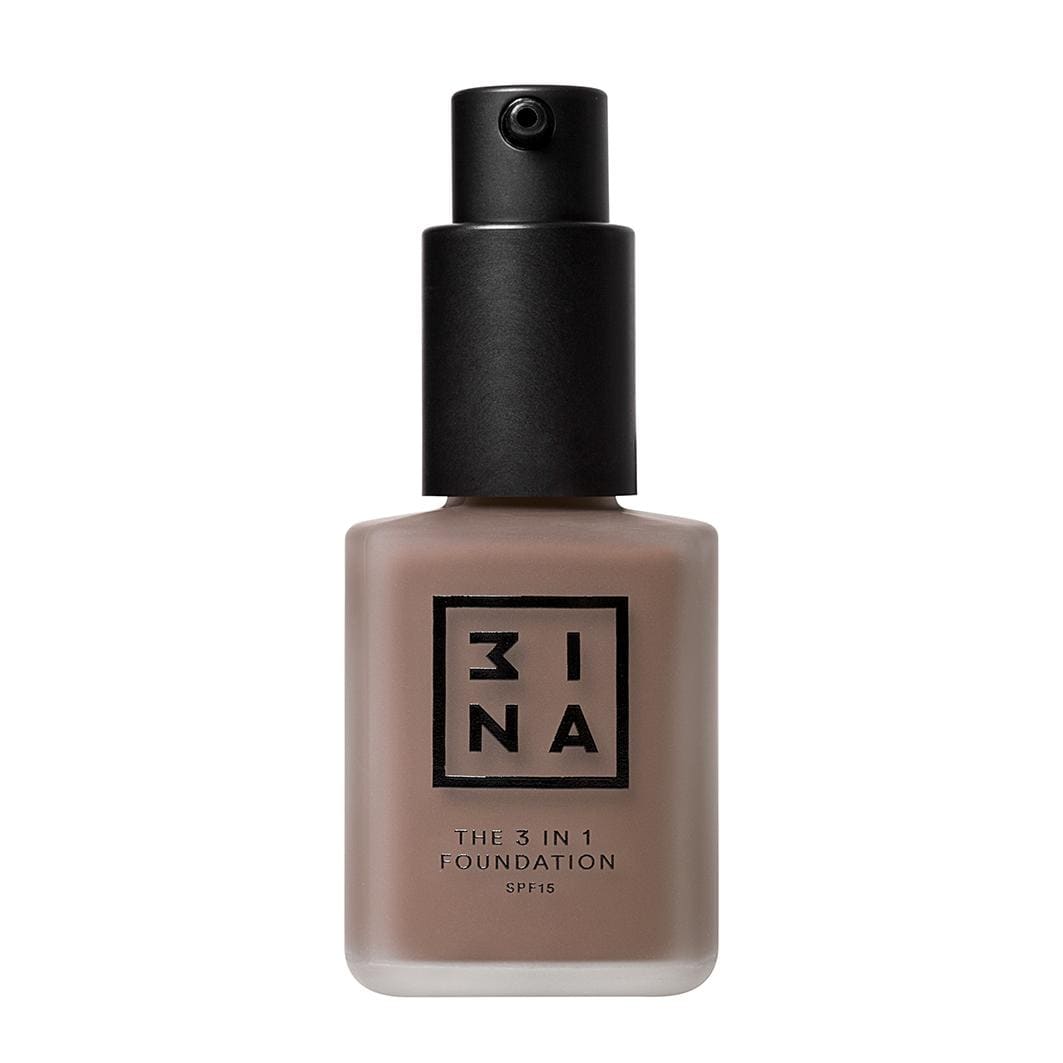 3ina The 3 in 1 Foundation, Nr. 223 - Brown grey