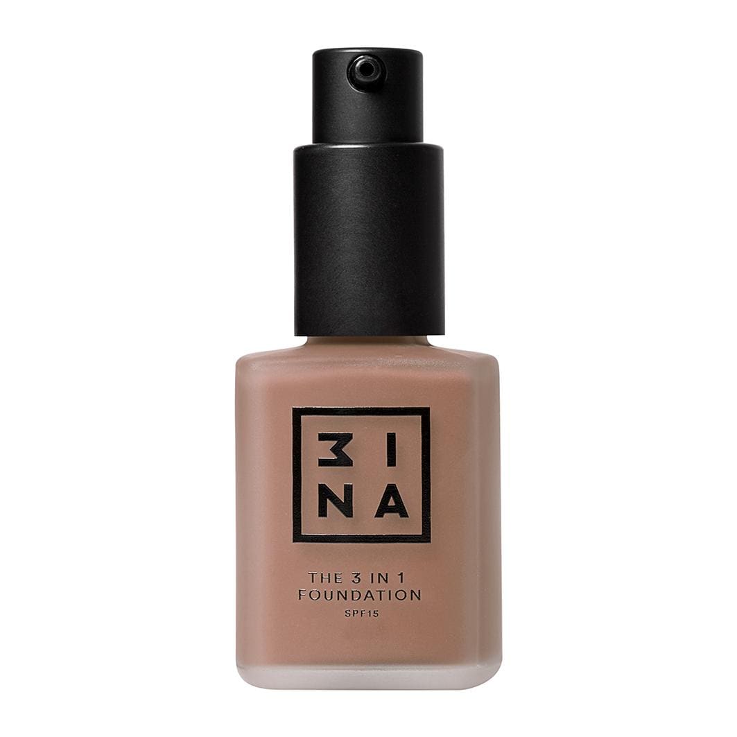 3ina The 3 in 1 Foundation, Nr. 221 - Espresso