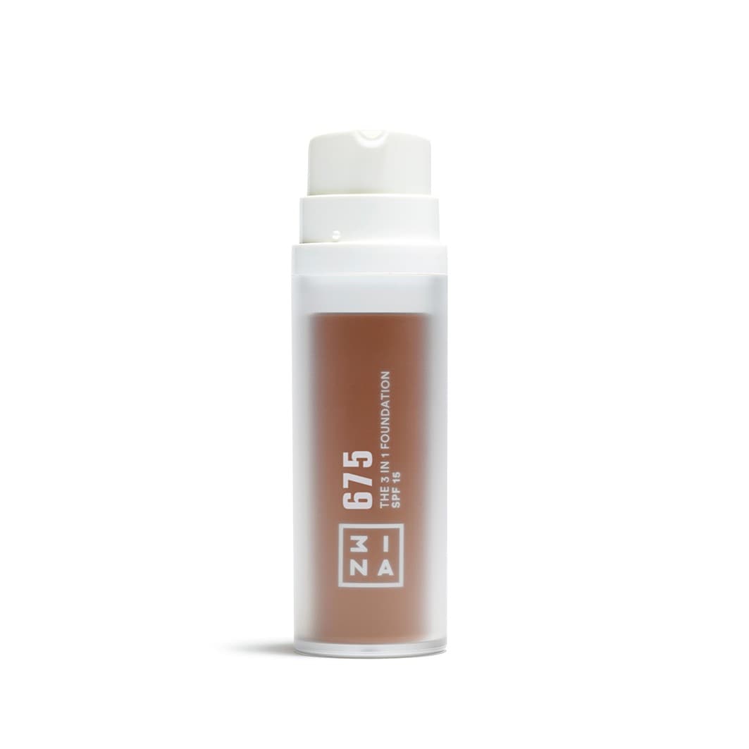 3ina The 3 in 1 SPF15, 675 - Deep Brown
