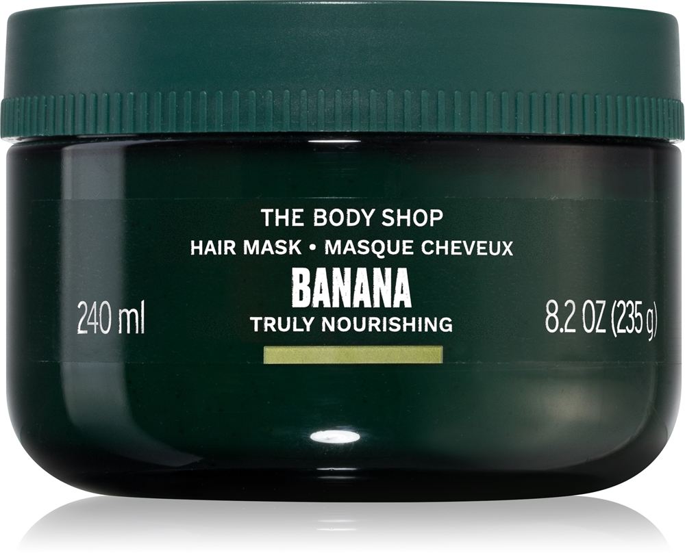 The Body Shop Banana Hair Mask strengthening mask for hair with banana