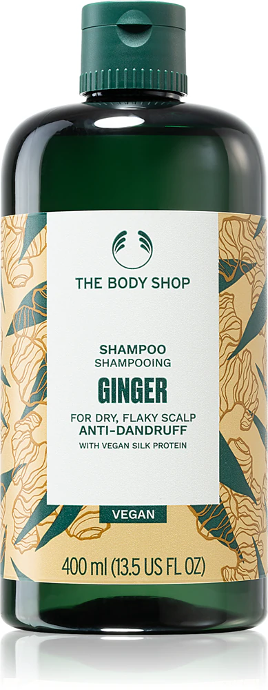 The Body Shop Ginger Shampoo against dandruff