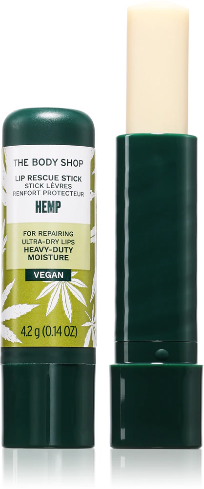 The Body Shop Hemp Lip Rescue Stick intensive moisturizing lip balm