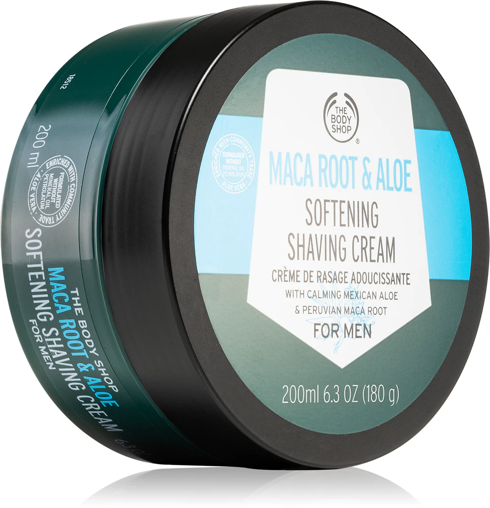 The Body Shop Maca Root & Aloe Shaving Cream