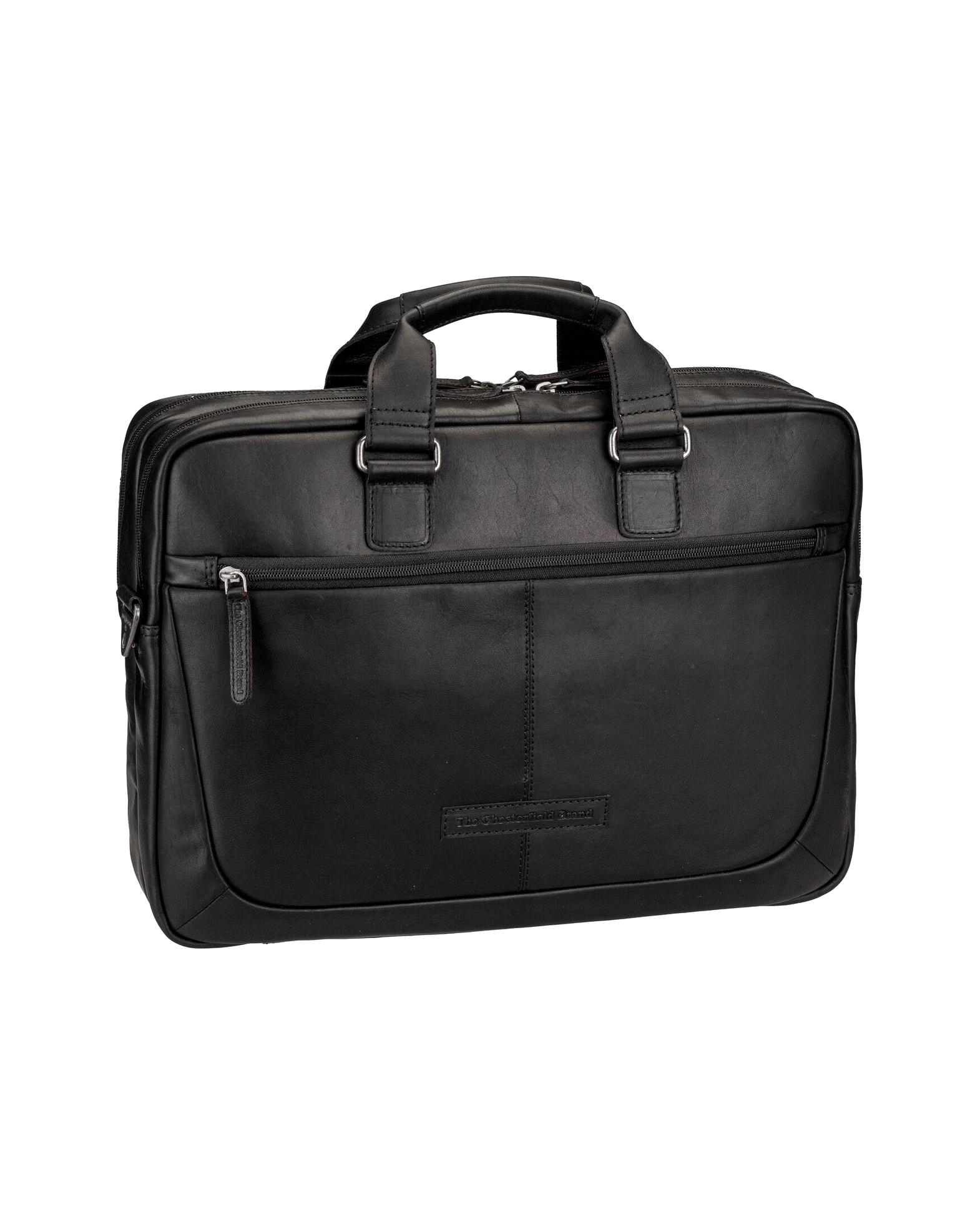 The Chesterfield Brand laptop bag briefcase Seth 1010 Black