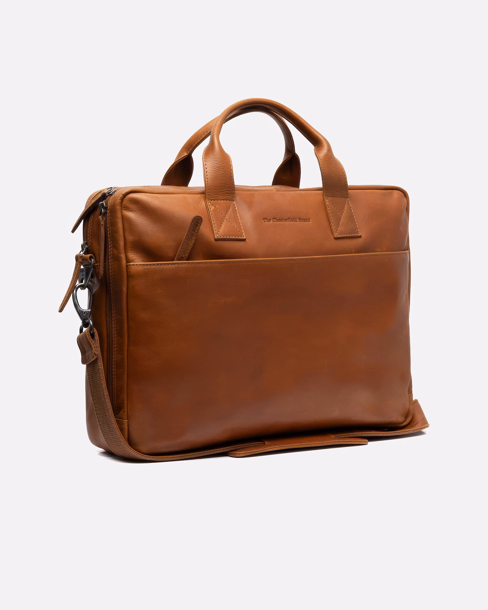 The Chesterfield Brand Frazer briefcase bag with laptop compartment 15 inches