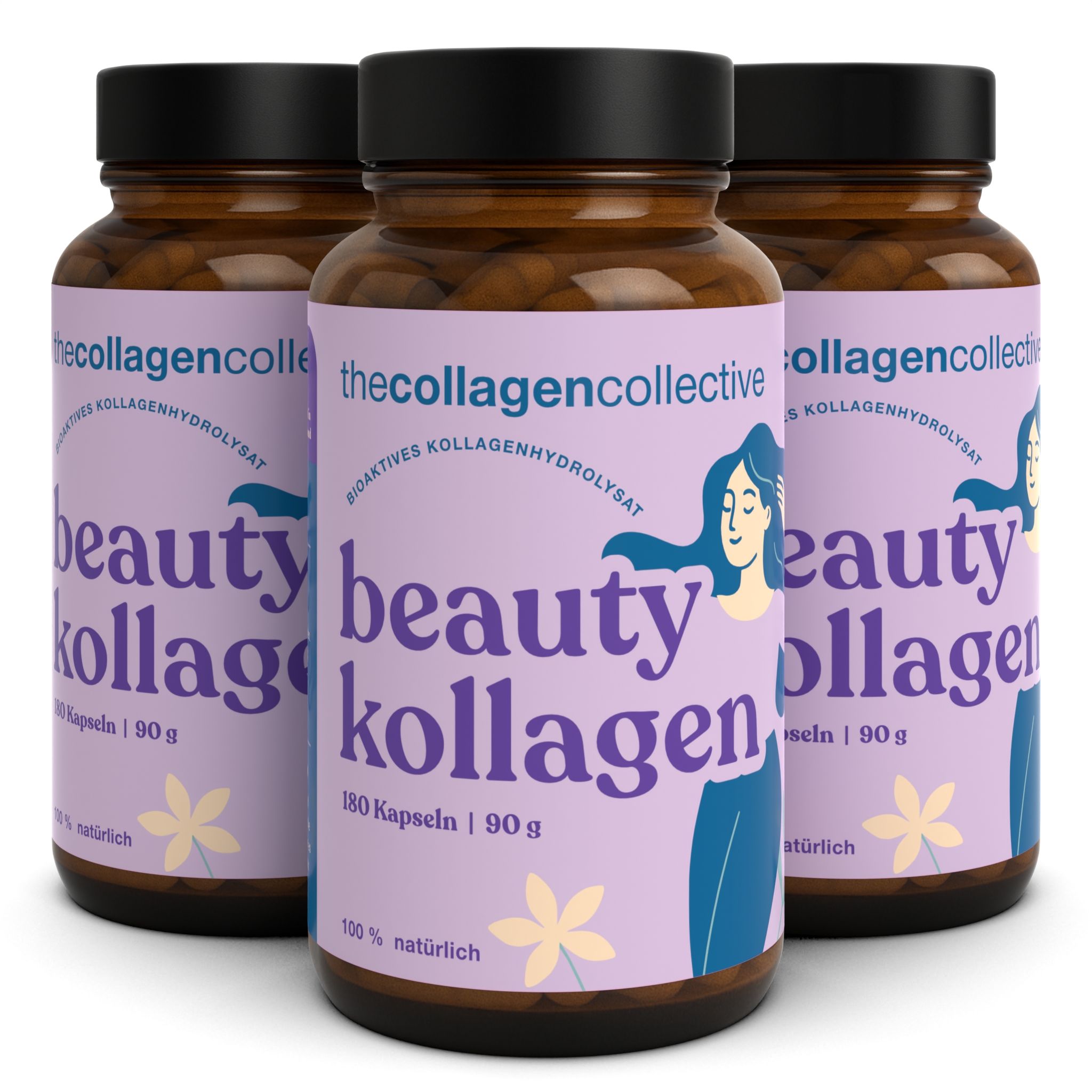 The Collagen Collective: Beauty Collagen Capsules 3x180 St