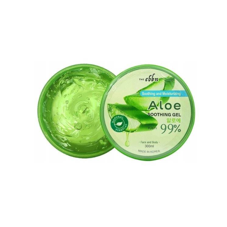 The Ebbn Aloe Face and Body Gel 99% Aloe 300 ml