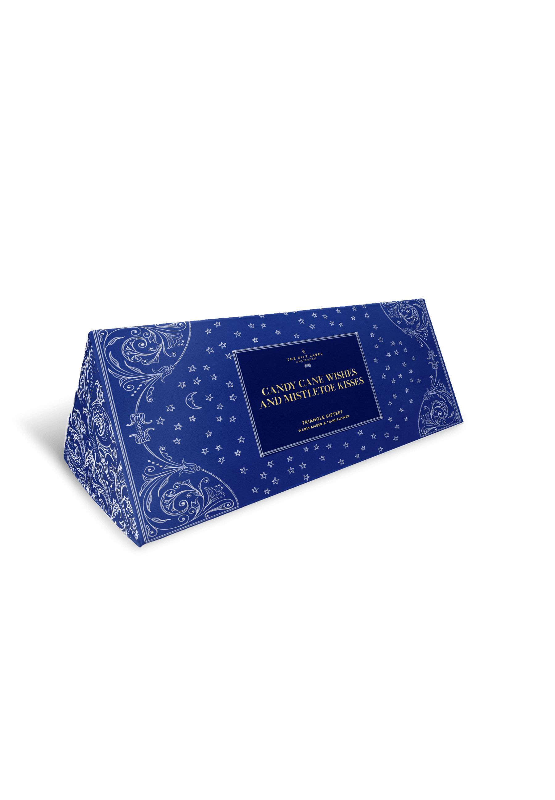 The Gift Label CANDY CANE WISHES AND MISTLETOE KISSES - Warm Amber & Tiare Flower Body Care Set 150 ml