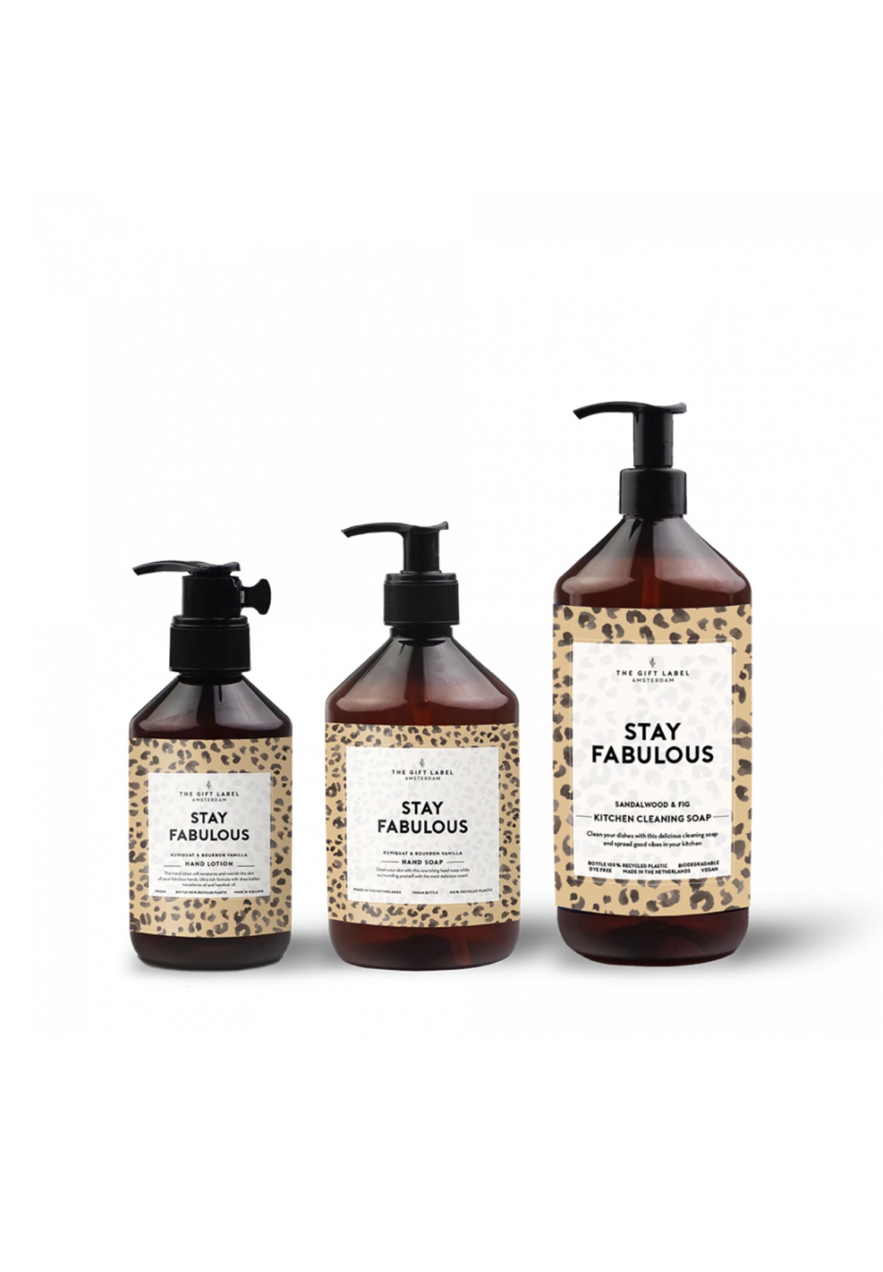 The Gift Label Set Stay fabulous Handpflegeset 1750 ml