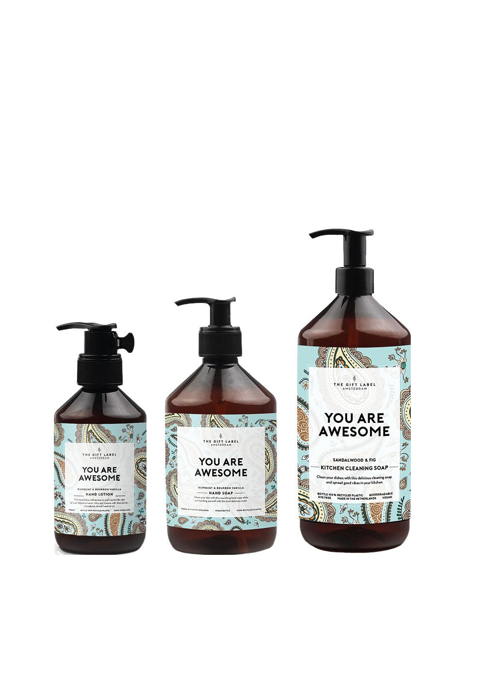 The Gift Label Set You are awesome Handpflegeset 1750 ml