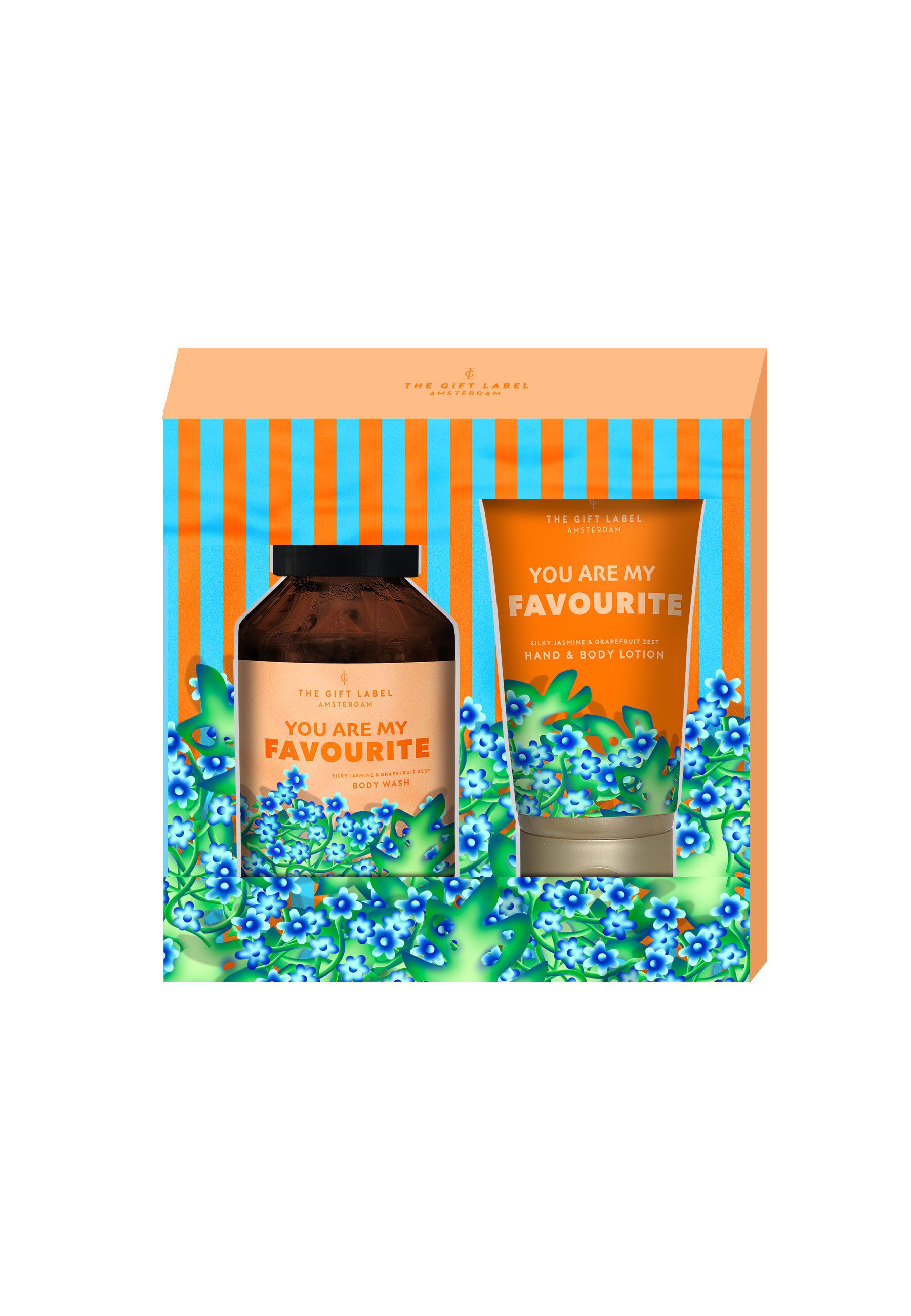 The Gift Label Sweet Surprise - You Are My Favorite Body Care Set 150 ml