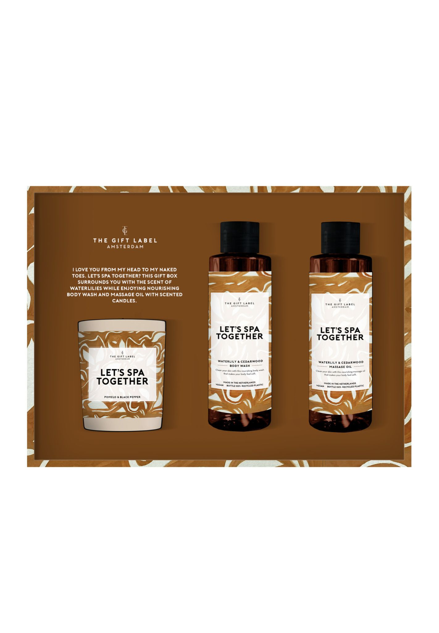 The Gift Label Together Spa Set body care set 360 ml
