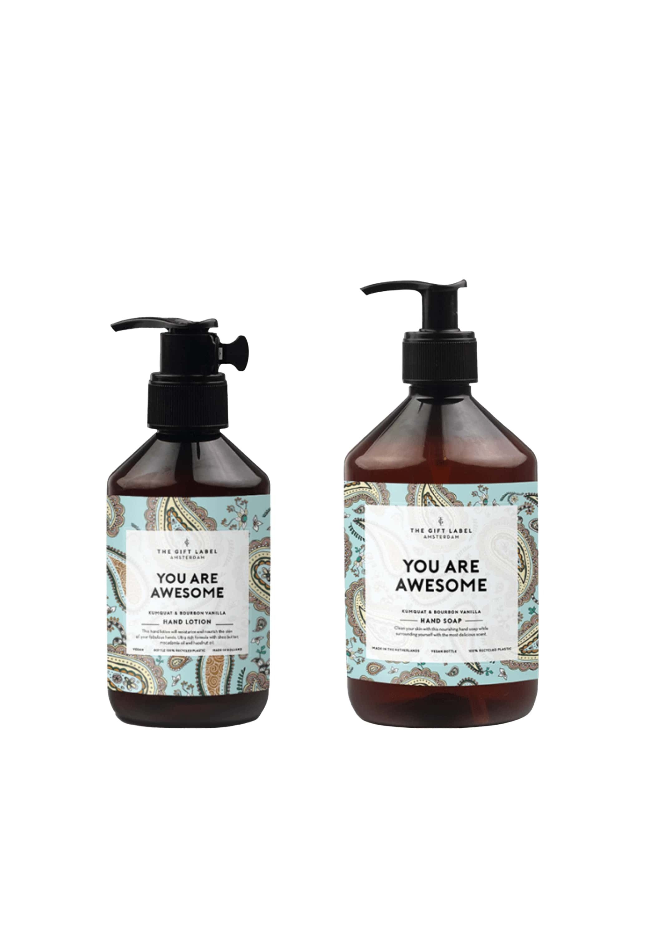 The Gift Label You are awesome Handpflegeset 750 ml