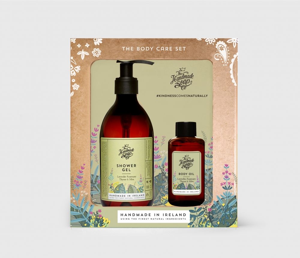 The Handmade Soap Company Body Care Set Lavender, Rosemary and Mint 1 St