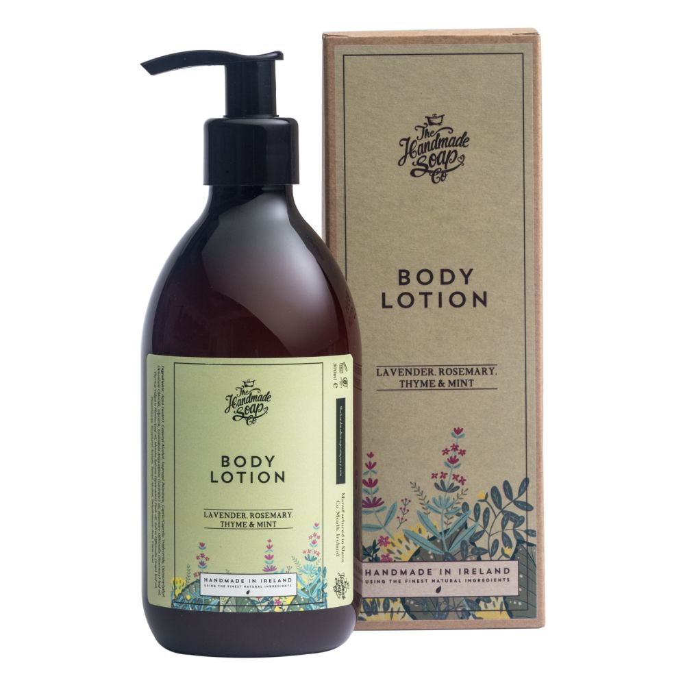 The Handmade Soap Company Body Lotion Lavender Rosemary and Mint 300 ml.
