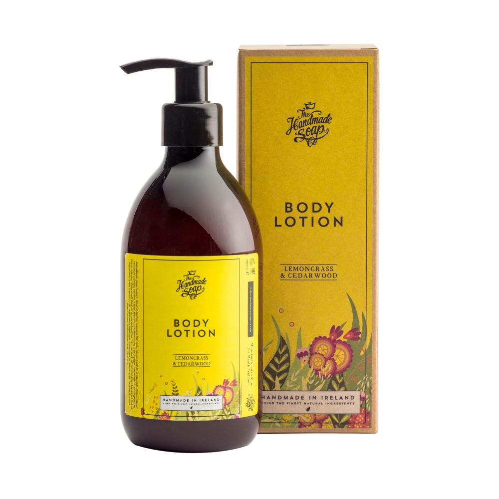 The Handmade Soap Company Body Lotion Lemongrass and Cedarwood 300ml 300 ml
