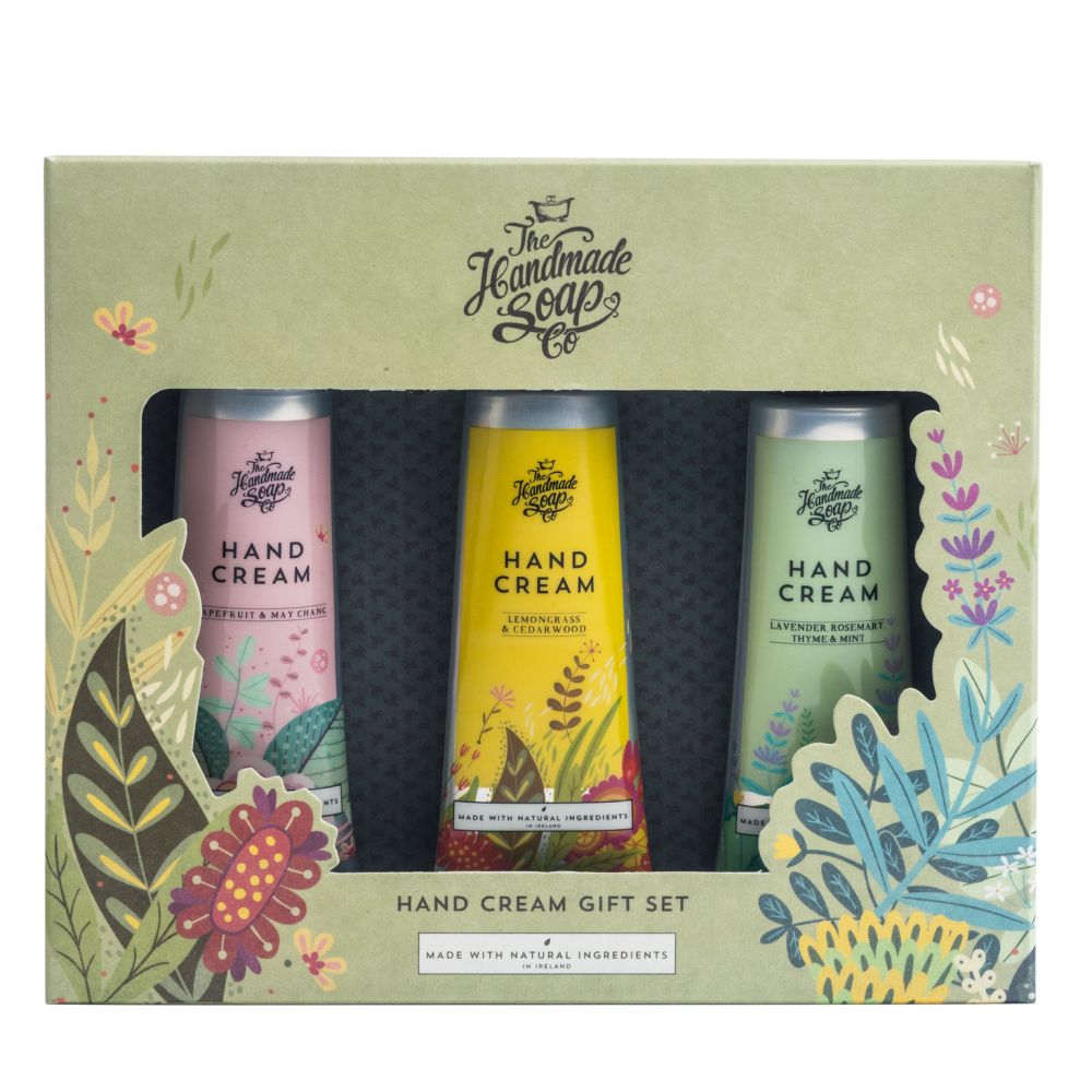 The Handmade Soap Company Geschenkset Handcremes 3x30ml 90 ml