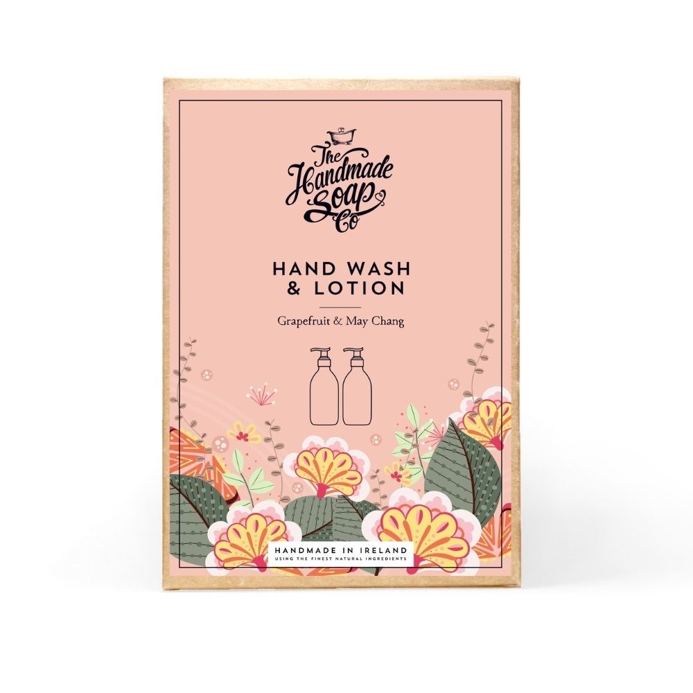 The Handmade Soap Company Geschenkset Handseife & Handlotion Grapefruit und May Chang 600 ml