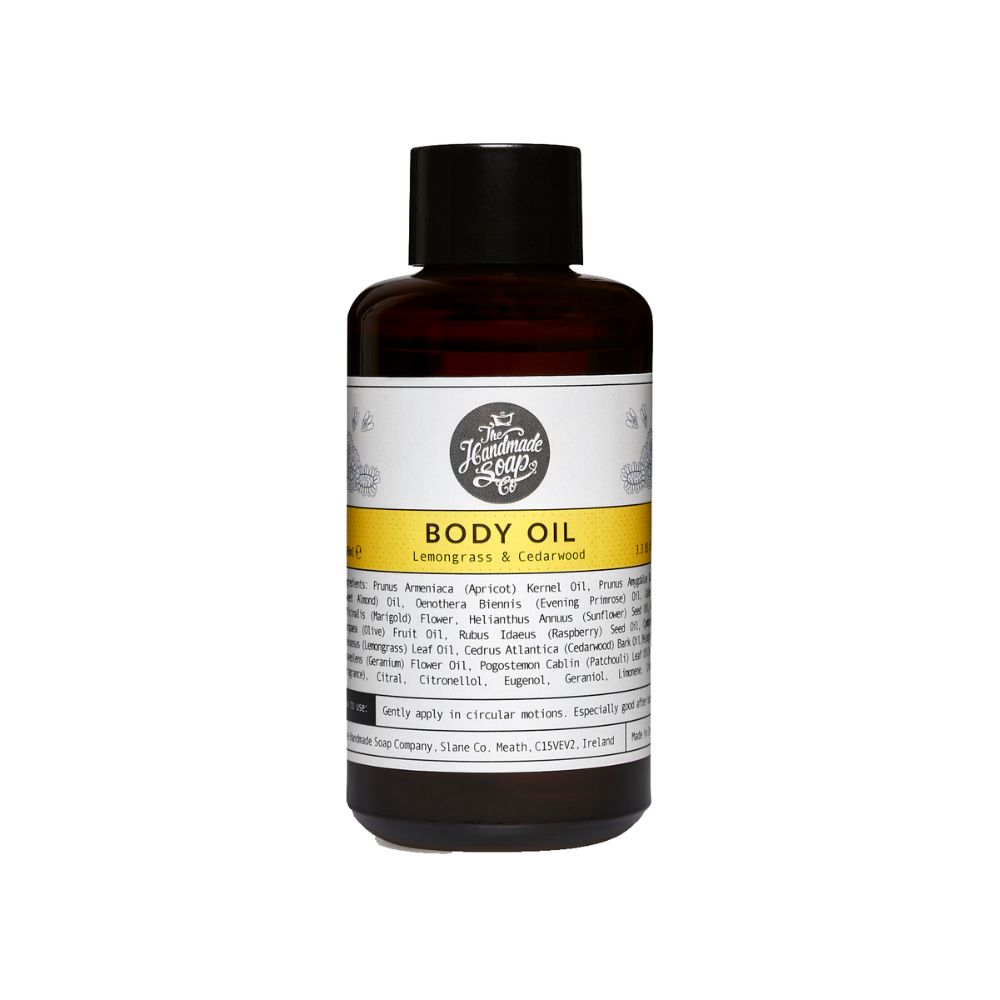 The Handmade Soap Company Body Oil Lemongrass and Cedarwood 100 ml