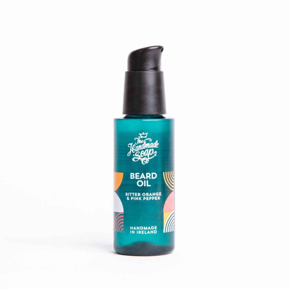 The Handmade Soap Company Mens Beard Oil Bitter Orange & Pink Pepper 50ml 50 ml
