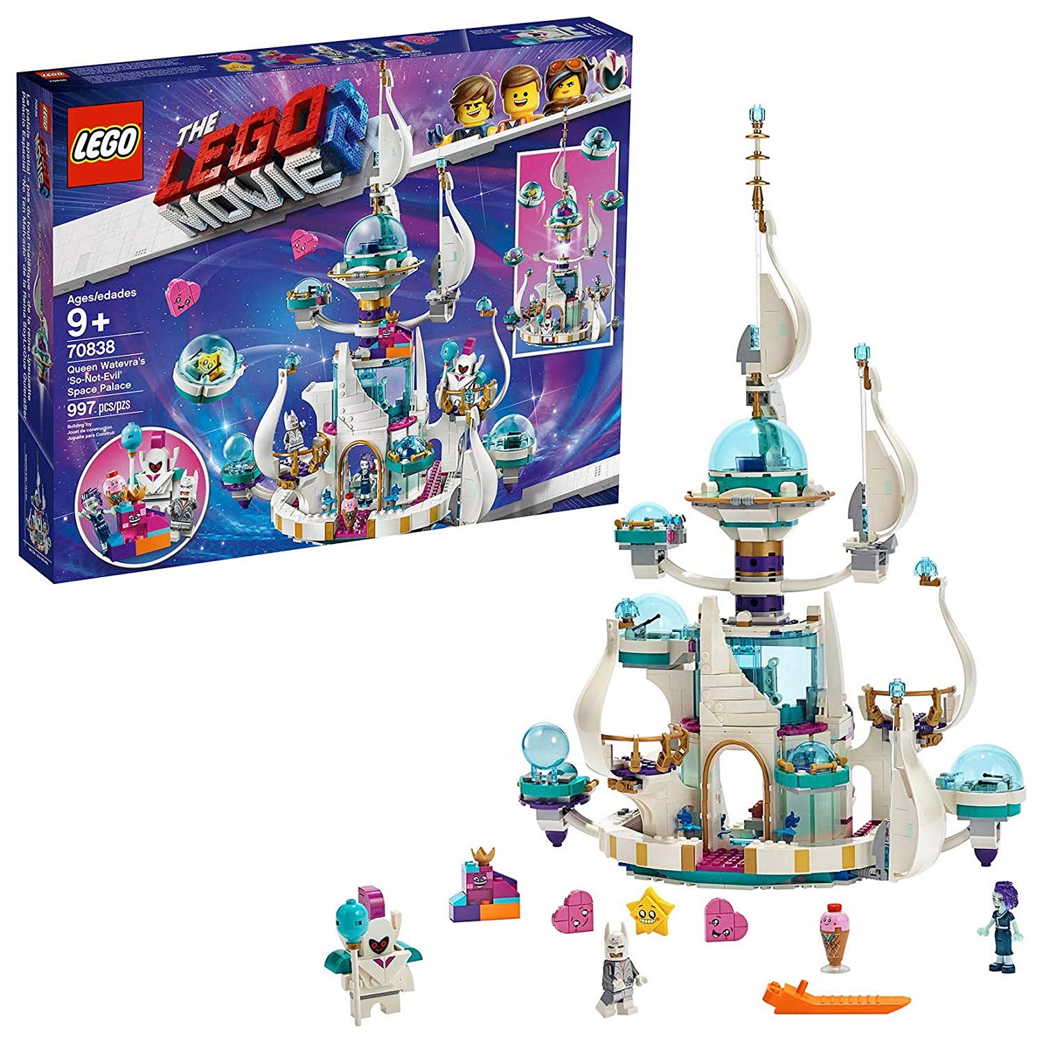 The LEGO Movie 2 Lego 70838 LEGO Movie Queen Wasimma SI Willis "Not Evil" Space Temple