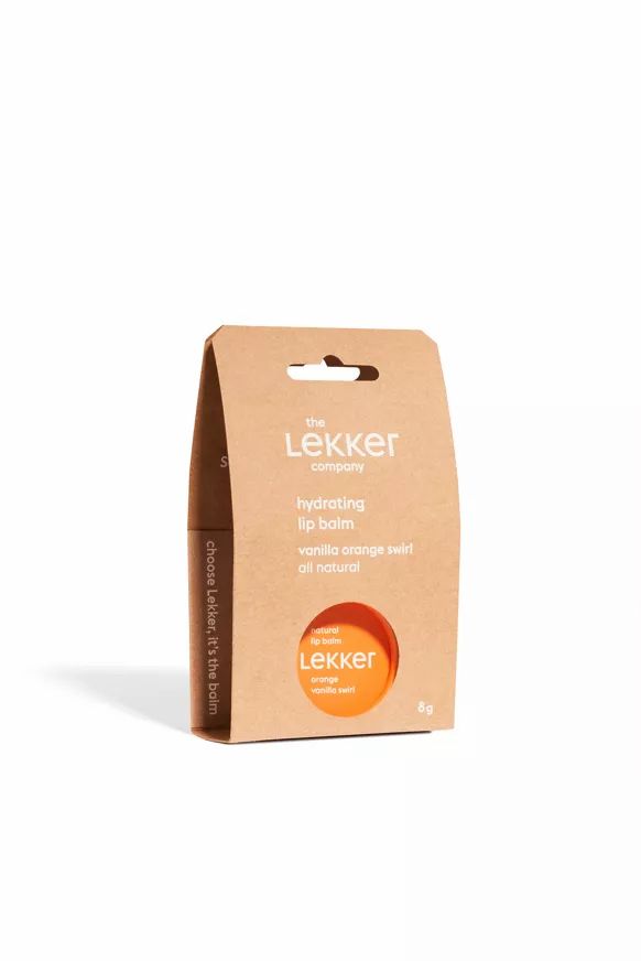 The Lekker Company -  Lippenbalsam - Orangen-Vanille-Wirbel 8 g