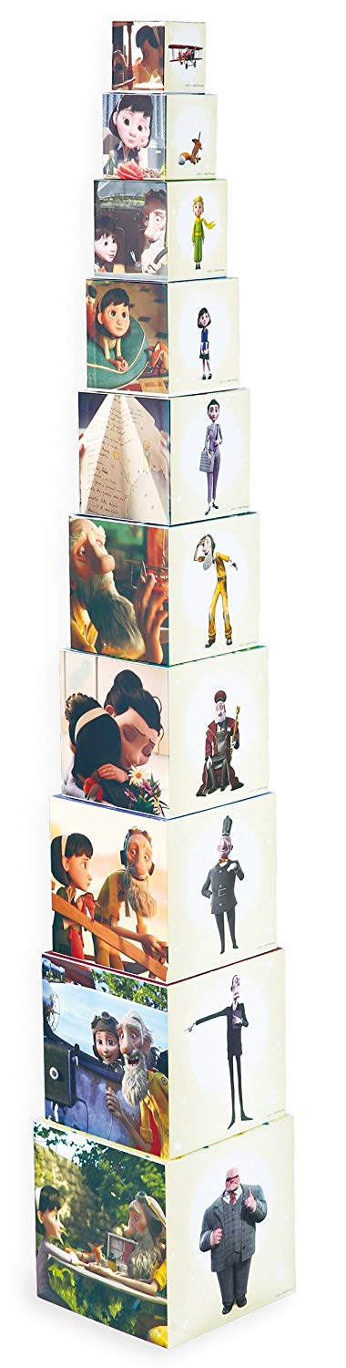 Hape The Little Prince Stacking Cubes Baby Toy