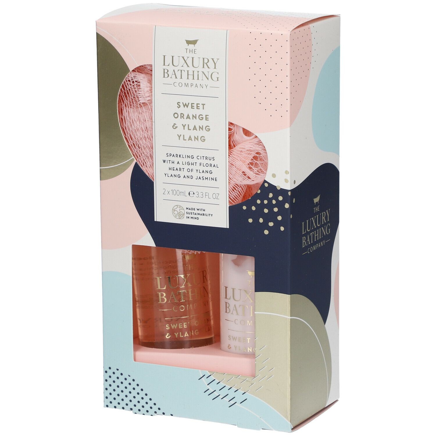 The Luxury Bathing Company Coffret ABSTRACT LAYERS Body Glow Essentials - Orange Sucrée et Ylang-Ylang 1 St