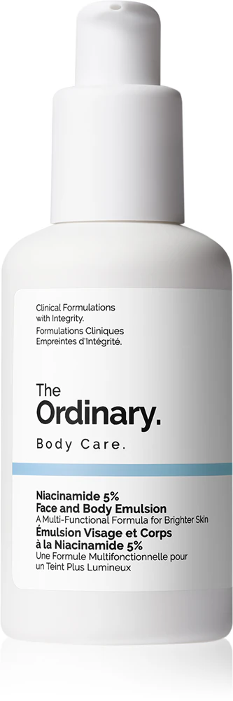 The Ordinary Niacinamide 5% Face & Body Emulsion Light moisturizing emulsion against dark spots
