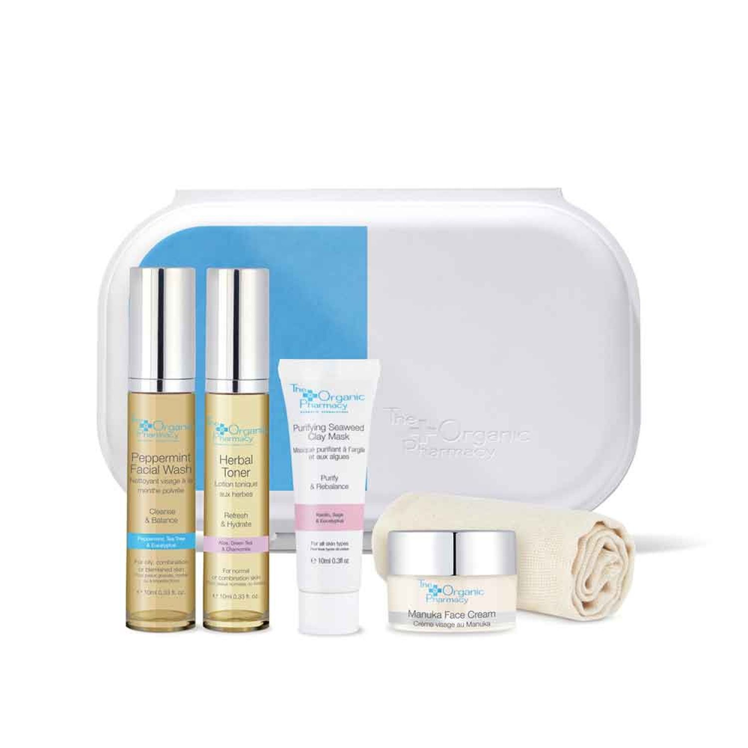 The Organic Pharmacy Kits Clear Skincare Kit 4 St