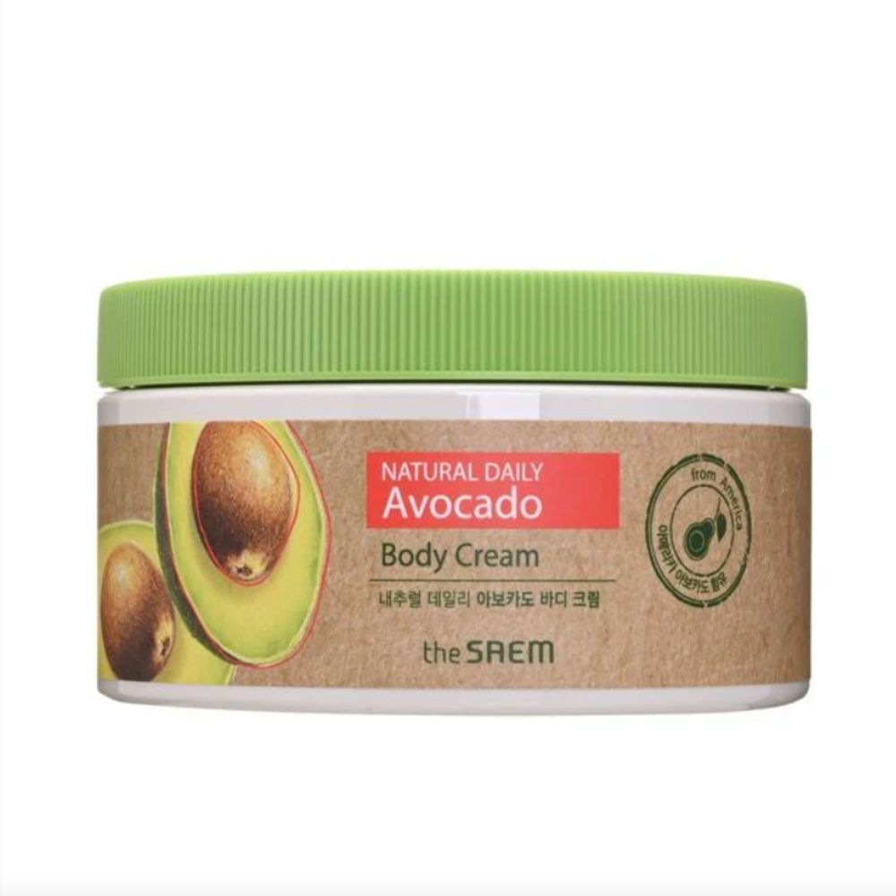 The Saem Natural Daily Avocado Body Cream 300 ml