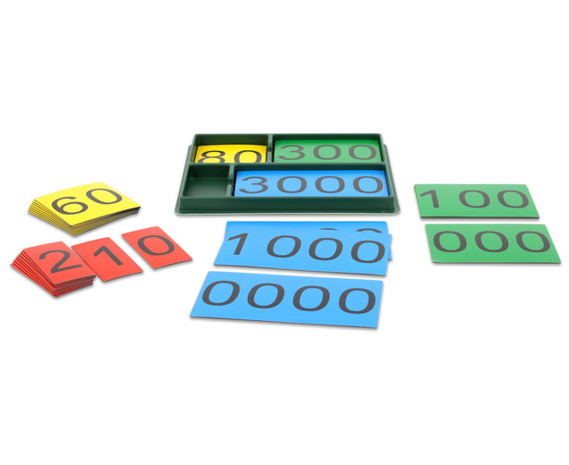 Betzold Number Cards Magn With Tray