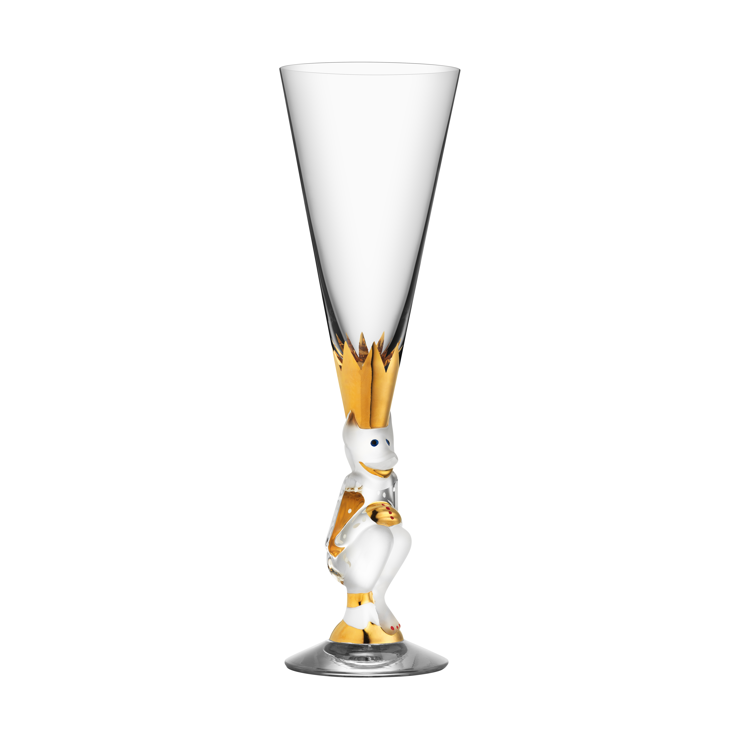 Orrefors The Sparkling Devil Champagne glass 19 CL