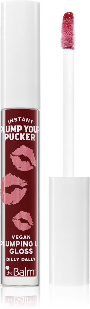 theBalm Plump Your Pucker Lip Gloss Lip gloss for more volume Farbton Dilly Dally 2,7 ml