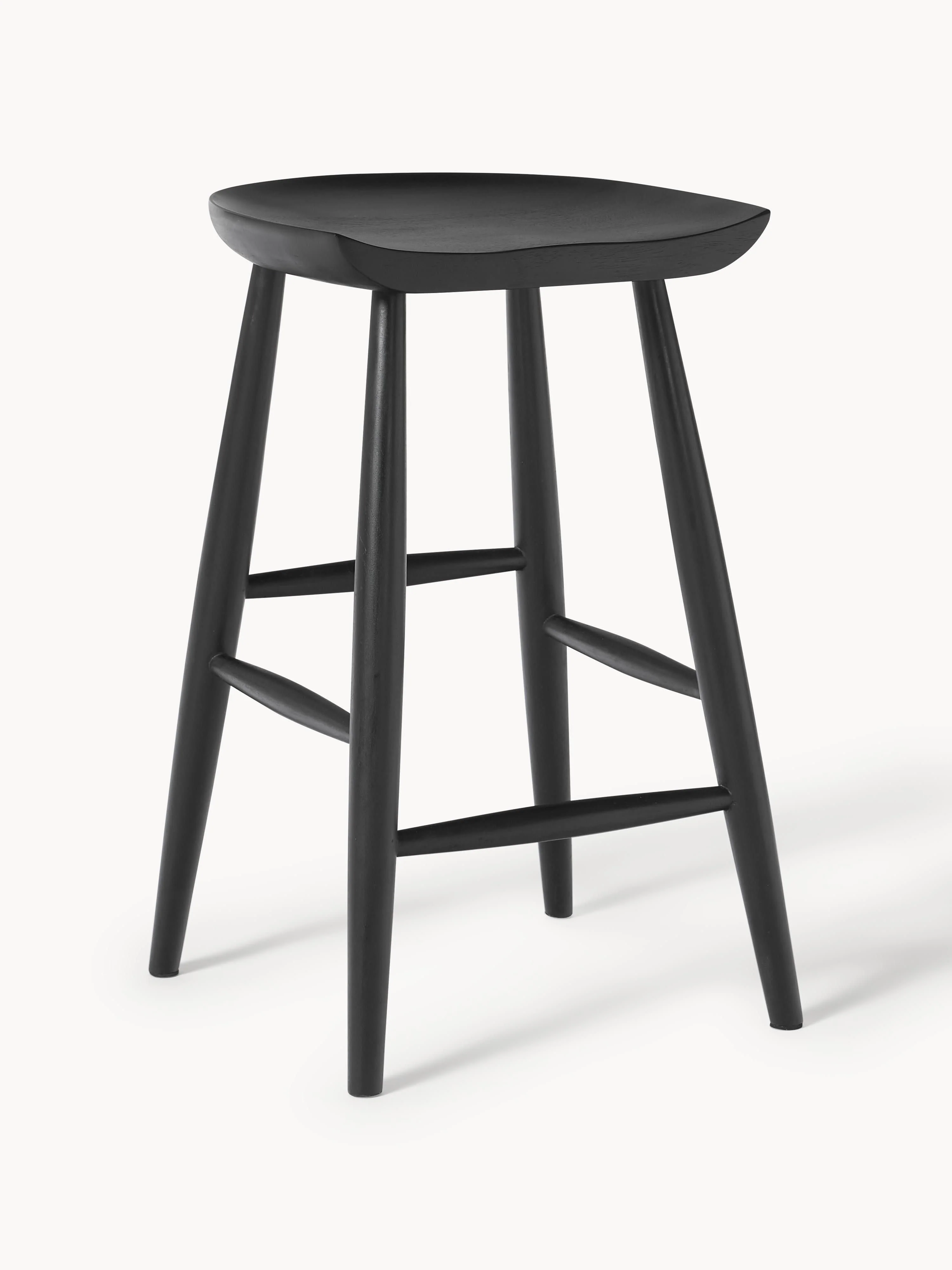 Westwing Collection Nino counter stool made of mango wood