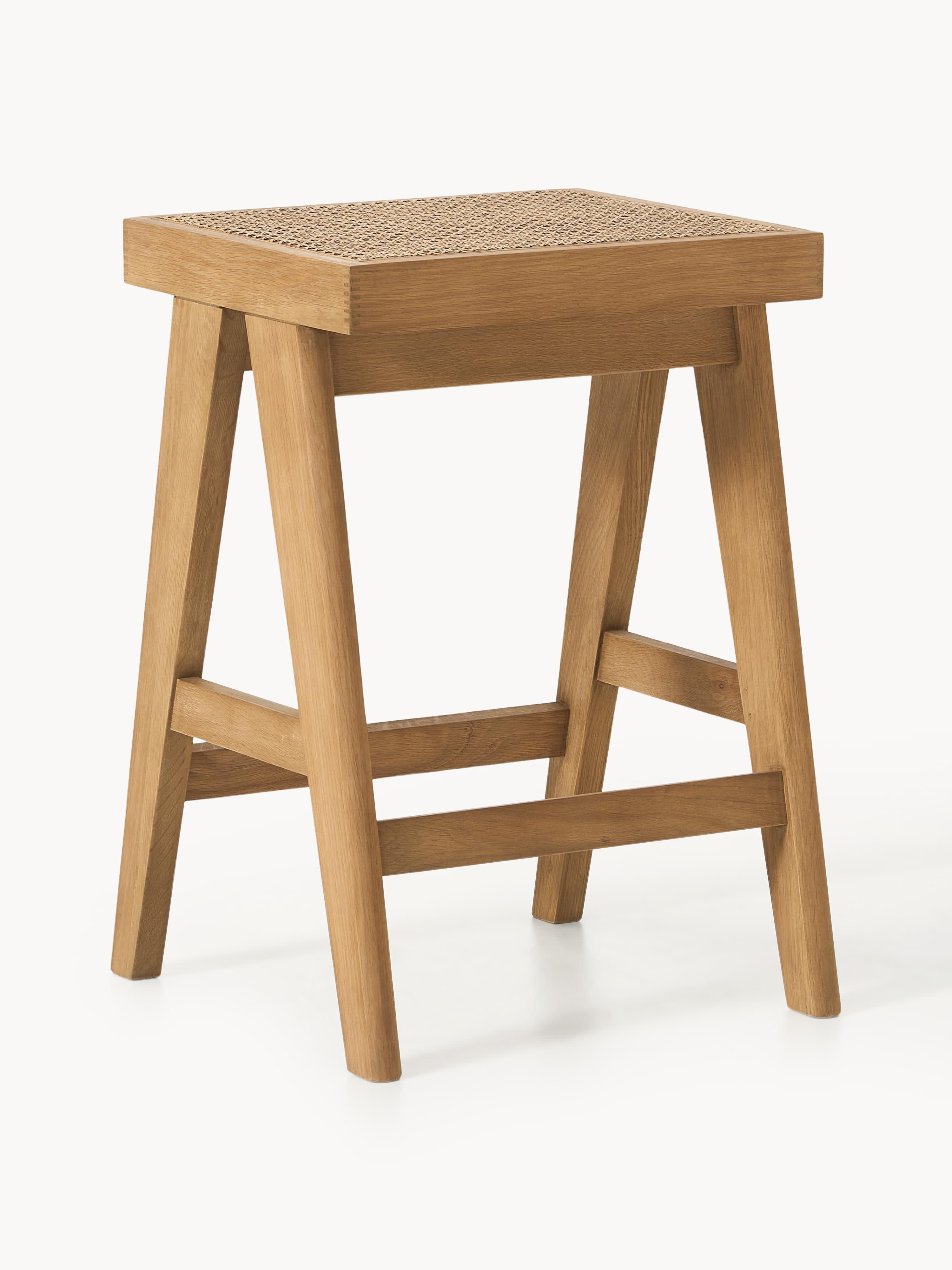 Westwing Collection Sissi bar stool with Viennese wickerwork