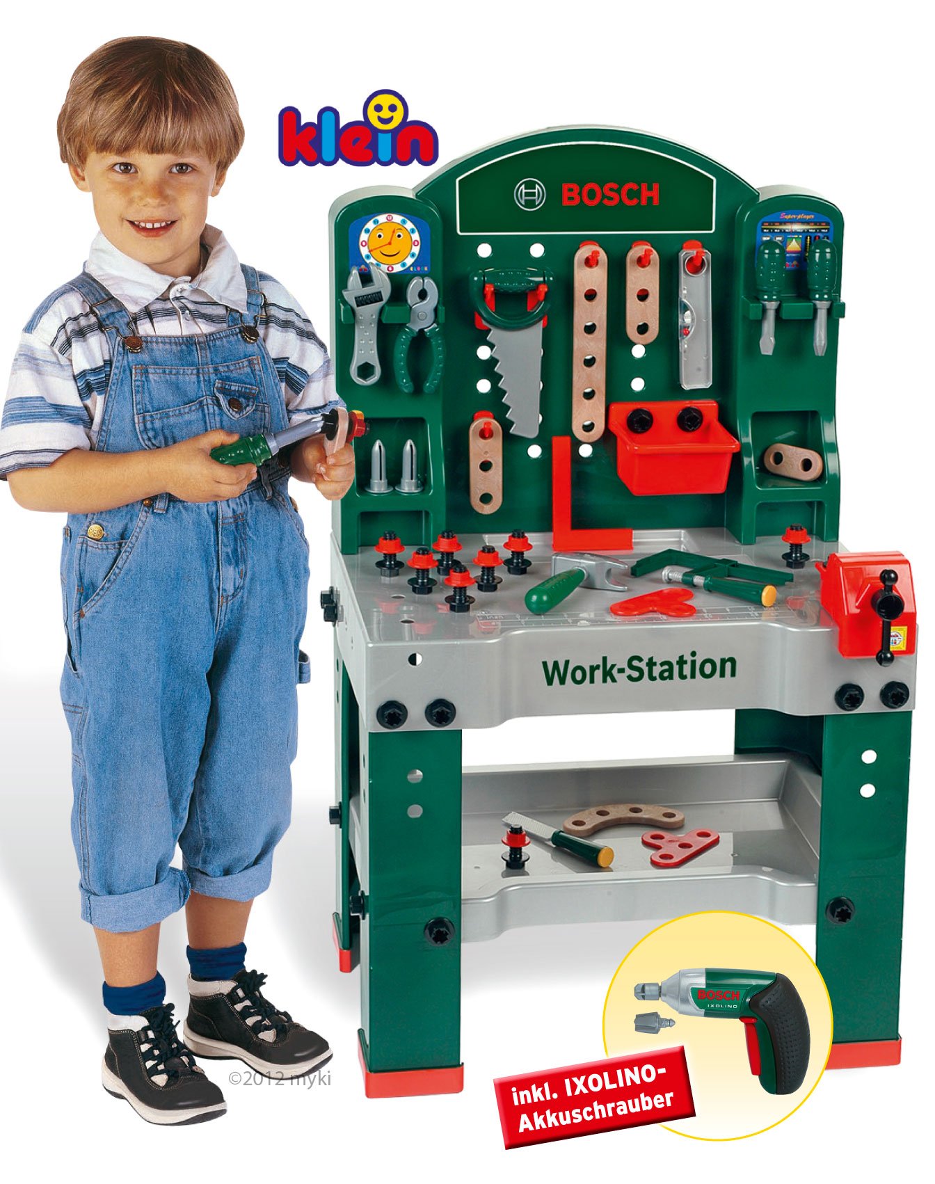 Bosch Theo Klein Workstation With Ixolino