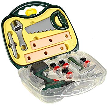 Bosch Theo Klein Cordless Screwdriver With Accessories Boxes