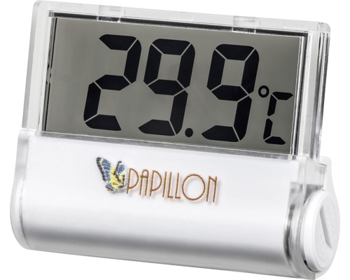 Thermometer AquaParts digital white/transparent