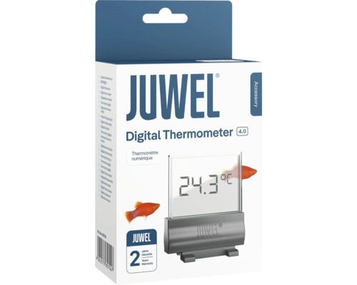 Juwel Aquarium Thermometer JUWEL digital thermometer 4.0 approx. 7 x 3 x 8 cm