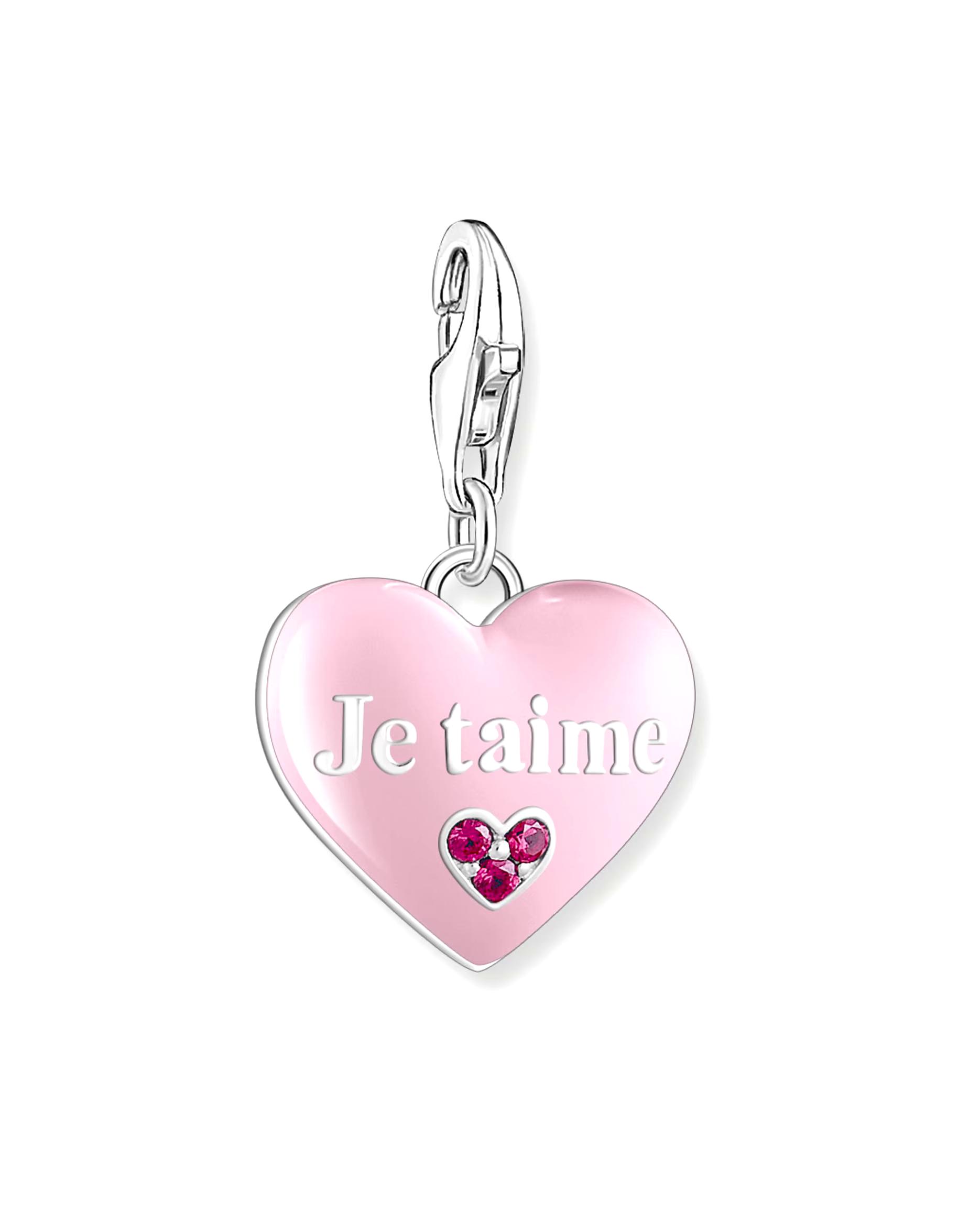 Thomas Sabo pendant charm 925 silver, enamel