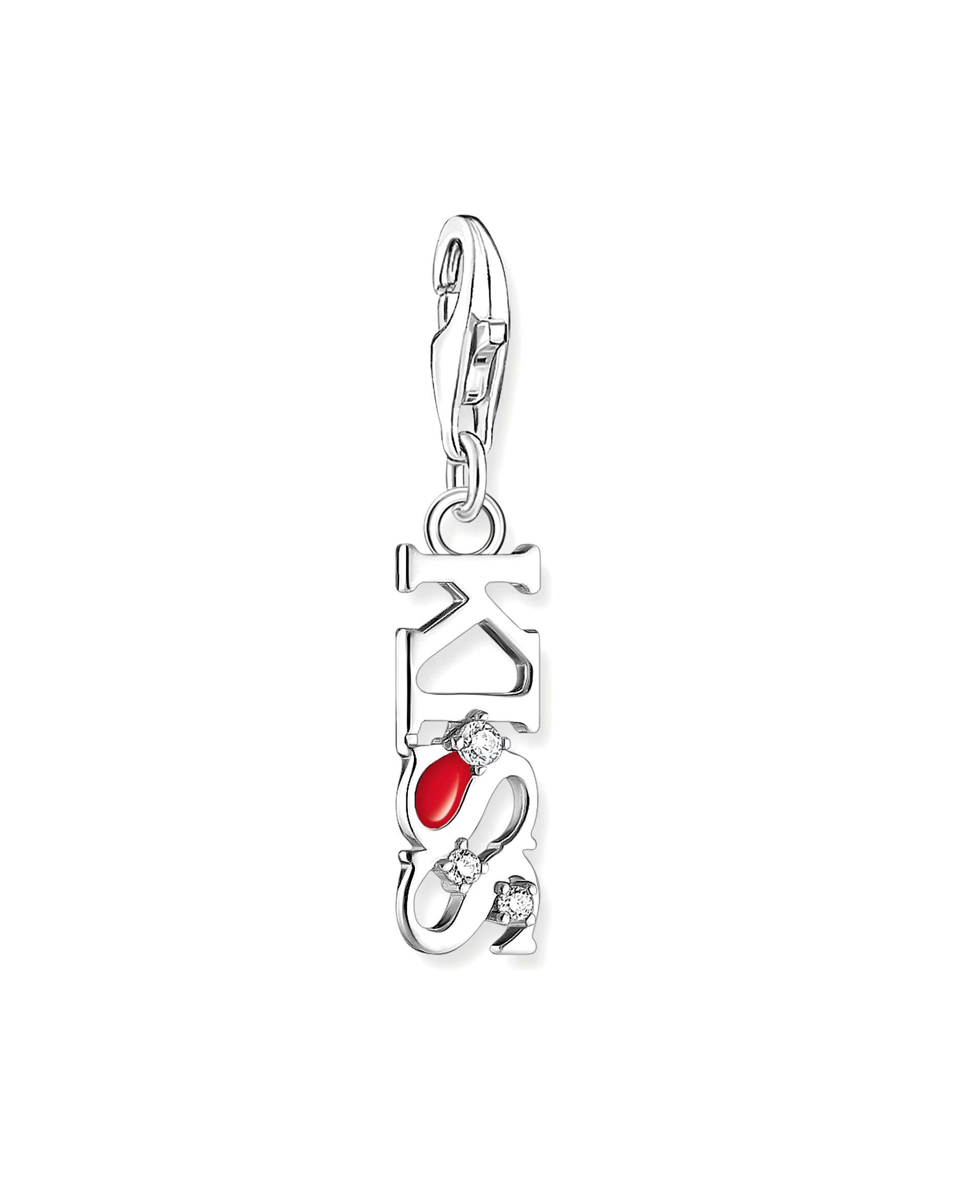 Thomas Sabo pendant charm 925 silver, enamel