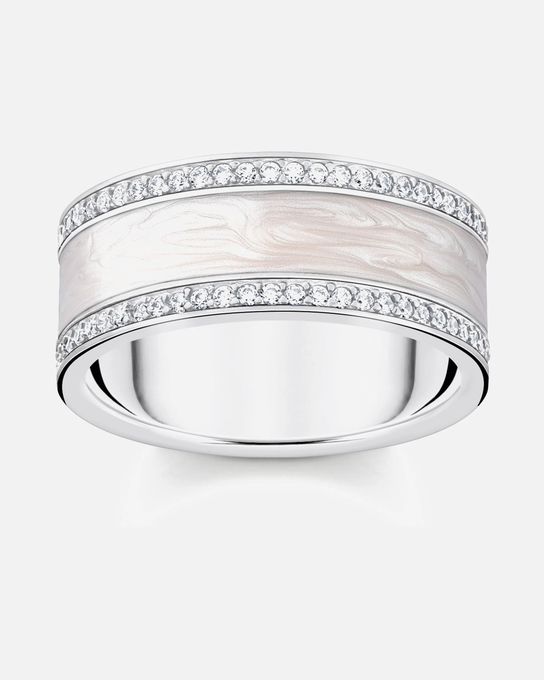 Thomas Sabo ring women's ring 925 silver, enamel