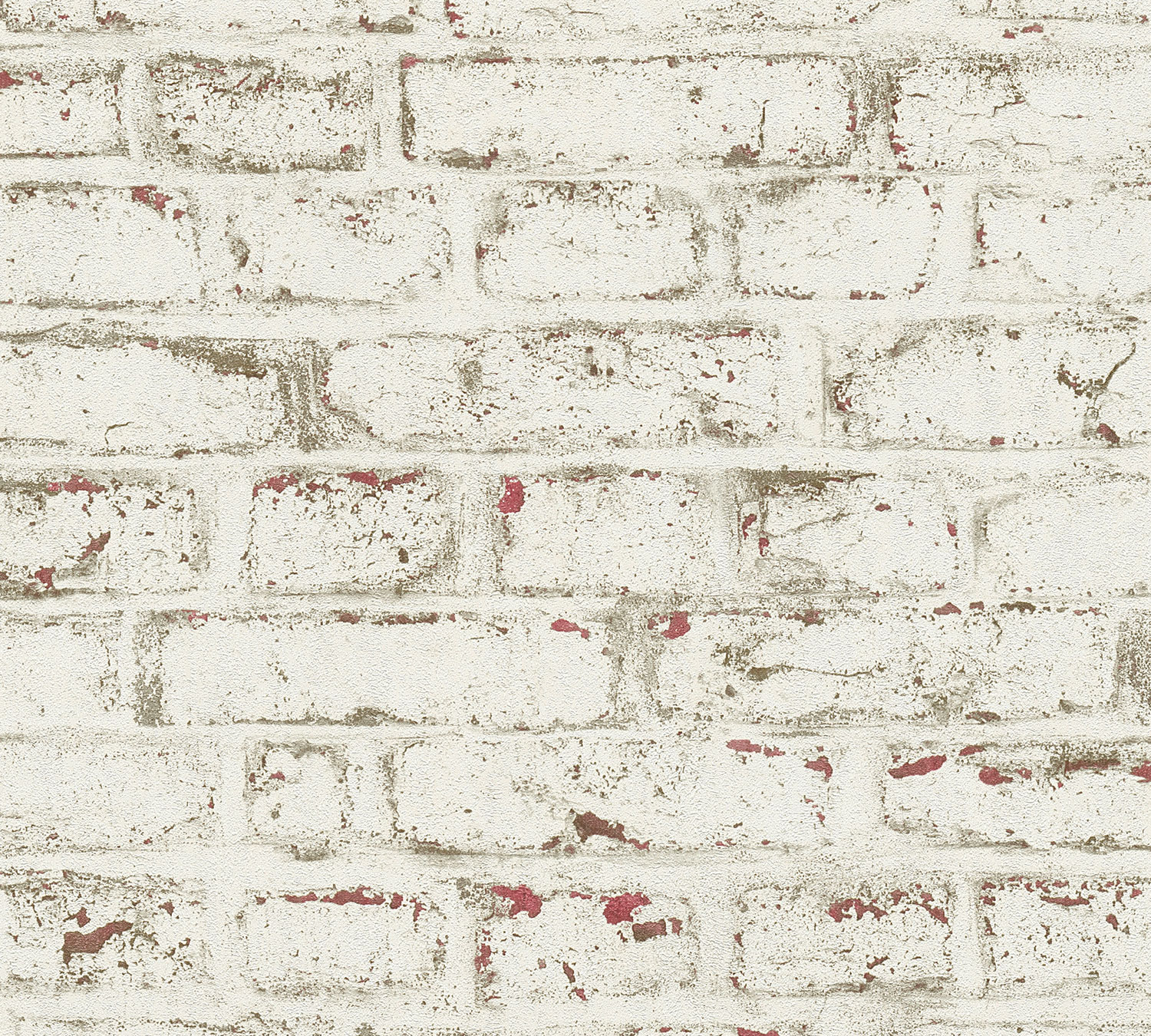 Thomas non-woven wallpaper, brick/stone, white TLT021 - 369801