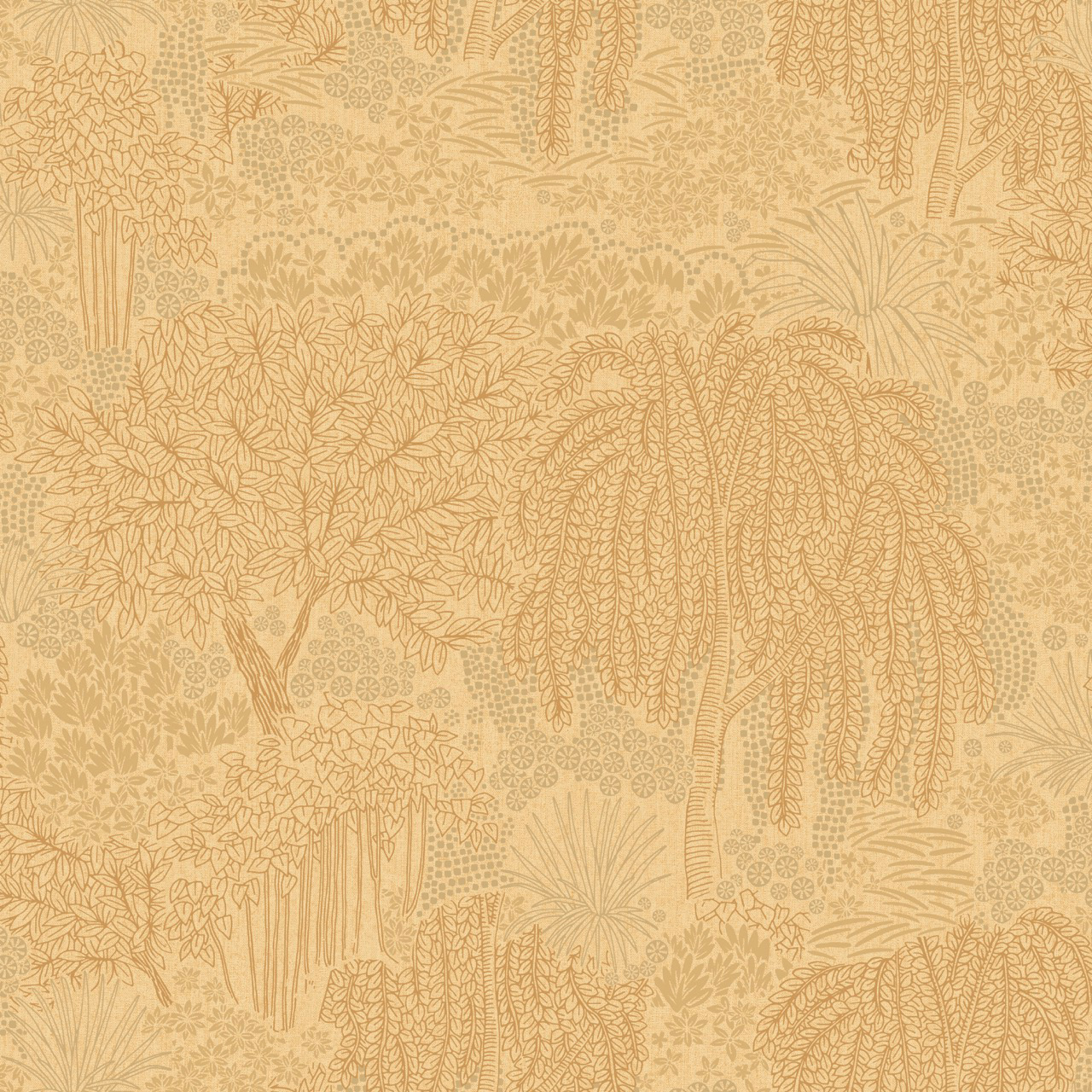 Thomas non-woven wallpaper Attraction Corn Trees AL26262