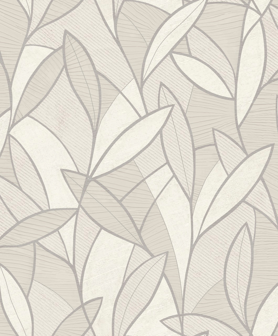 Thomas non-woven wallpaper Attraction white leaves AL26230