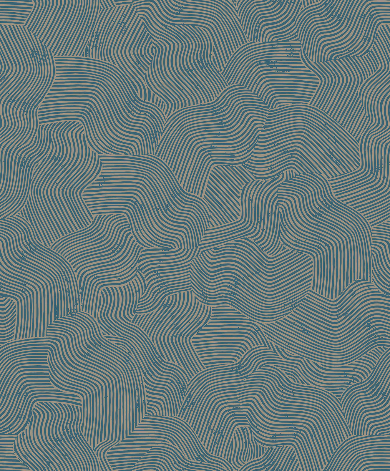 Thomas non-woven wallpaper Brazil petrol BA26092