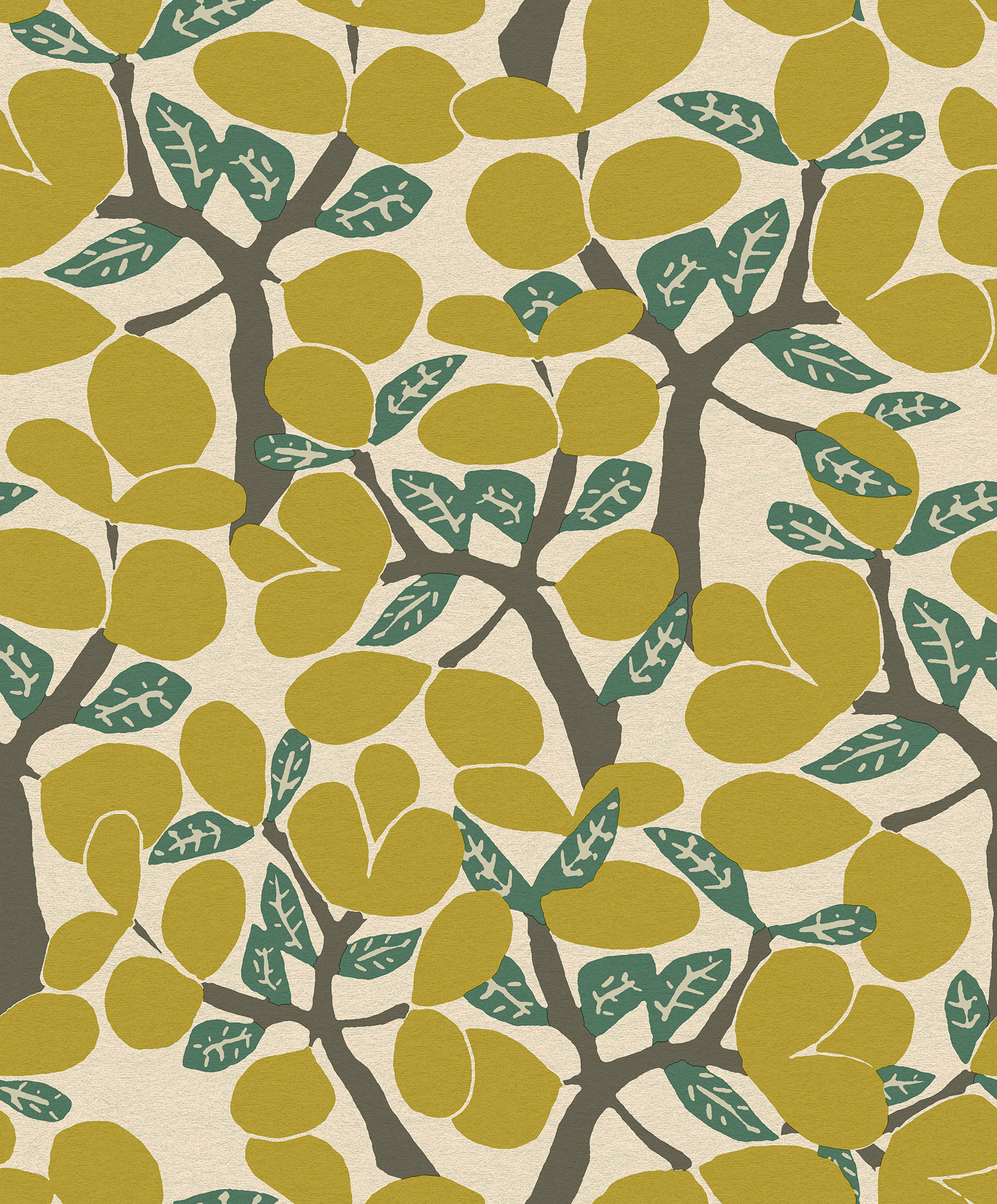 Thomas non-woven wallpaper Brazil Lemon Plants BA26051